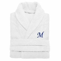 Linum Home Textiles Turkish Cotton Personalized Herringbone Weave Bathrobe 32 Linum Home Textiles Turkish Cotton Personalized Herringbone Weave Bathrobe -Linum Home Textiles store unnamed file 2509