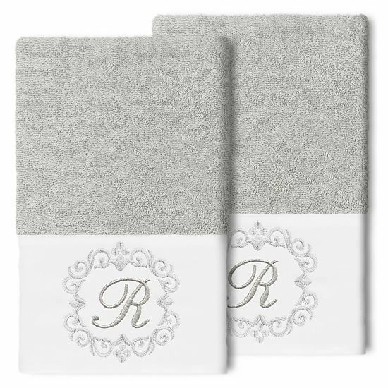 Linum Home Textiles Turkish Cotton Monica 2-piece Embellished Hand Towel Set 19 Linum Home Textiles Turkish Cotton Monica 2-piece Embellished Hand Towel Set - Image 19