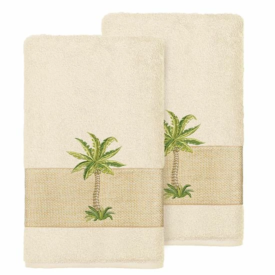 Linum Home Textiles Colton Embellished Hand Towel Set White Linum Home Textiles Colton Embellished Hand Towel Set White -Linum Home Textiles store unnamed file 2578
