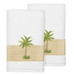 Linum Home Textiles Colton Embellished Hand Towel Set White 5 Linum Home Textiles Colton Embellished Hand Towel Set White -Linum Home Textiles store unnamed file 2581