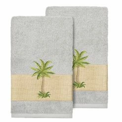 Linum Home Textiles Colton Embellished Hand Towel Set White 7 Linum Home Textiles Colton Embellished Hand Towel Set White -Linum Home Textiles store unnamed file 2583