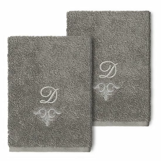Linum Home Textiles Turkish Cotton Monica 2-packEmbellished Washcloth Set Linum Home Textiles Turkish Cotton Monica 2-packEmbellished Washcloth Set -Linum Home Textiles store unnamed file 2619