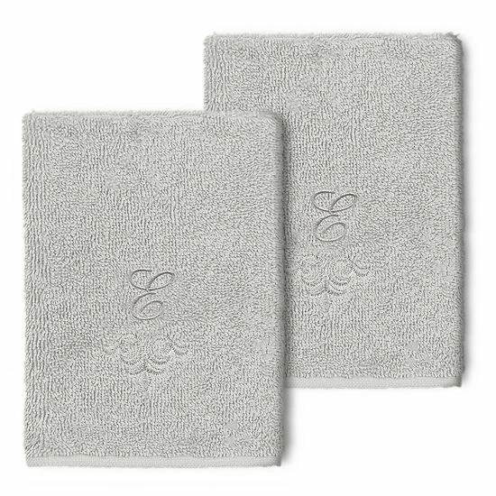 Linum Home Textiles Turkish Cotton Monica 2-piece Embellished Washcloth Set 18 Linum Home Textiles Turkish Cotton Monica 2-piece Embellished Washcloth Set - Image 18