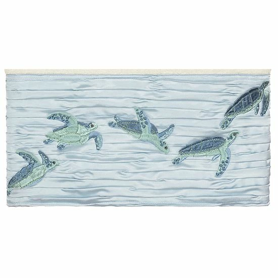 Linum Home Textiles Turkish Cotton Mia 3-piece Embellished Towel Set Midnight Blue 2 Linum Home Textiles Turkish Cotton Mia 3-piece Embellished Towel Set Midnight Blue - Image 2
