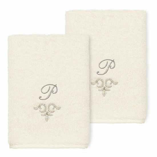 Linum Home Textiles Turkish Cotton Monica Embellished Washcloth Set 15 Linum Home Textiles Turkish Cotton Monica Embellished Washcloth Set - Image 15