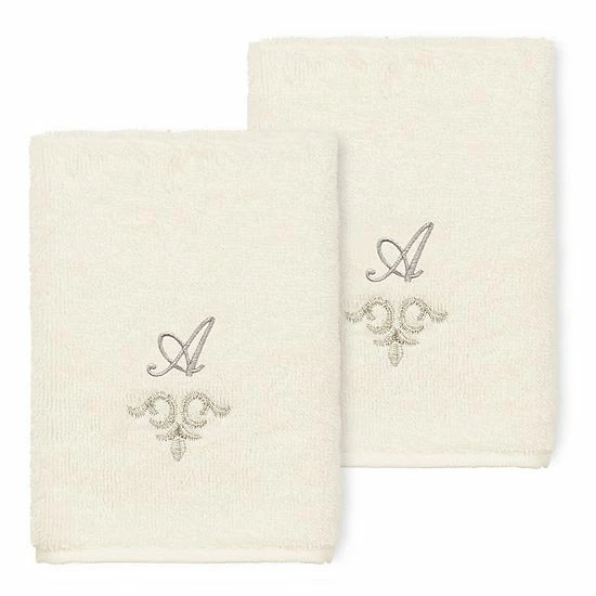 Linum Home Textiles Turkish Cotton Monica Embellished Washcloth Set 18 Linum Home Textiles Turkish Cotton Monica Embellished Washcloth Set - Image 18