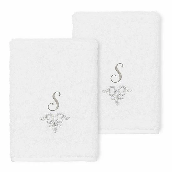 Linum Home Textiles Turkish Cotton Monica 2-piece Embellished Washcloth Set 19 Linum Home Textiles Turkish Cotton Monica 2-piece Embellished Washcloth Set - Image 19