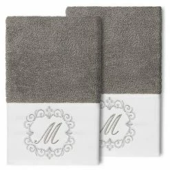 Linum Home Textiles Turkish Cotton Monica 2-packEmbellished Hand Towel Set 20 Linum Home Textiles Turkish Cotton Monica 2-packEmbellished Hand Towel Set -Linum Home Textiles store unnamed file 2719
