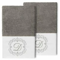 Linum Home Textiles Turkish Cotton Monica 2-packEmbellished Hand Towel Set 30 Linum Home Textiles Turkish Cotton Monica 2-packEmbellished Hand Towel Set -Linum Home Textiles store unnamed file 2729