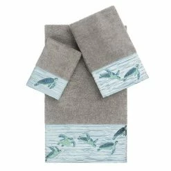Linum Home Textiles Turkish Cotton Mia 3-piece Embellished Towel Set Midnight Blue 19 Linum Home Textiles Turkish Cotton Mia 3-piece Embellished Towel Set Midnight Blue -Linum Home Textiles store unnamed file 275