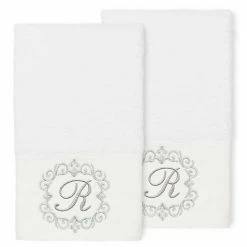 Linum Home Textiles Turkish Cotton Monica 2-piece Embellished Hand Towel Set -Linum Home Textiles store unnamed file 2766