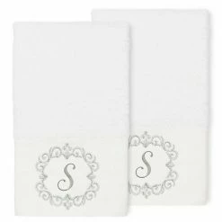 Linum Home Textiles Turkish Cotton Monica 2-piece Embellished Hand Towel Set -Linum Home Textiles store unnamed file 2769