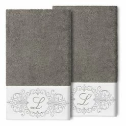 Linum Home Textiles Turkish Cotton Monica 2-packEmbellished Bath Towel Set 26 Linum Home Textiles Turkish Cotton Monica 2-packEmbellished Bath Towel Set -Linum Home Textiles store unnamed file 2780