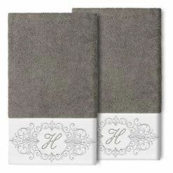 Linum Home Textiles Turkish Cotton Monica 2-packEmbellished Bath Towel Set 27 Linum Home Textiles Turkish Cotton Monica 2-packEmbellished Bath Towel Set -Linum Home Textiles store unnamed file 2781