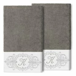 Linum Home Textiles Turkish Cotton Monica 2-packEmbellished Bath Towel Set 31 Linum Home Textiles Turkish Cotton Monica 2-packEmbellished Bath Towel Set -Linum Home Textiles store unnamed file 2785