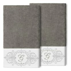 Linum Home Textiles Turkish Cotton Monica 2-packEmbellished Bath Towel Set 35 Linum Home Textiles Turkish Cotton Monica 2-packEmbellished Bath Towel Set -Linum Home Textiles store unnamed file 2789