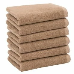 Linum Home Textiles 6-piece Turkish Cotton Ediree Fingertip Towel Set Beige