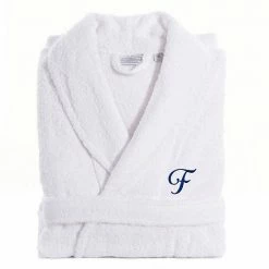 Linum Home Textiles Turkish Cotton Personalized Unisex Terry Bathrobe