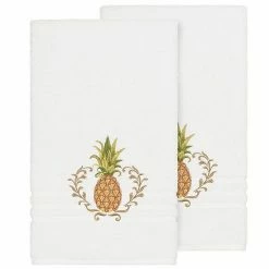 Linum Home Textiles Turkish Cotton Welcome Embellished Bath Towel Set Teal -Linum Home Textiles store unnamed file 2967