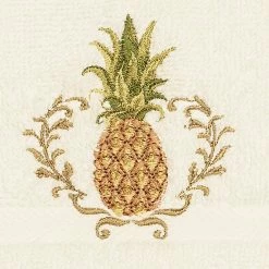 Linum Home Textiles Turkish Cotton Welcome Embellished Washcloth Set Midnight Blue -Linum Home Textiles store unnamed file 2975