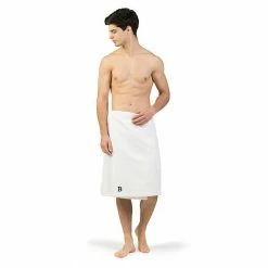 Linum Home Textiles Turkish Cotton Personalized Men's Terry Body Wrap -Linum Home Textiles store unnamed file 2986