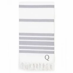Linum Home Textiles Turkish Cotton Herringbone Personalized Pestemal Beach Towel -Linum Home Textiles store unnamed file 3019