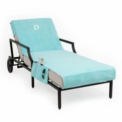 Linum Home Textiles Turkish Cotton Personalized Chaise Lounge Chair Slipcover & Side Pockets -Linum Home Textiles store unnamed file 3036