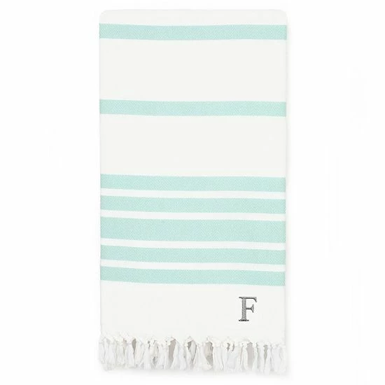 Linum Home Textiles Turkish Cotton Herringbone Personalized Pestemal Beach Towel 9 Linum Home Textiles Turkish Cotton Herringbone Personalized Pestemal Beach Towel - Image 9