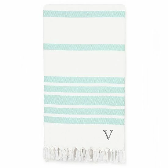 Linum Home Textiles Turkish Cotton Herringbone Personalized Pestemal Beach Towel 16 Linum Home Textiles Turkish Cotton Herringbone Personalized Pestemal Beach Towel - Image 16