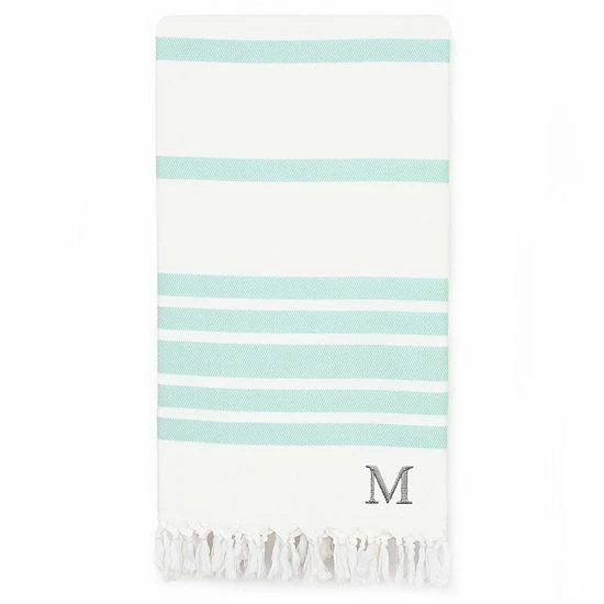 Linum Home Textiles Turkish Cotton Herringbone Personalized Pestemal Beach Towel 17 Linum Home Textiles Turkish Cotton Herringbone Personalized Pestemal Beach Towel - Image 17