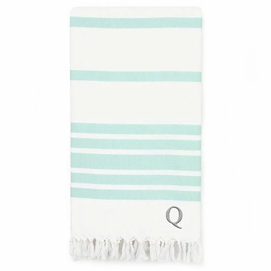 Linum Home Textiles Turkish Cotton Herringbone Personalized Pestemal Beach Towel 19 Linum Home Textiles Turkish Cotton Herringbone Personalized Pestemal Beach Towel - Image 19