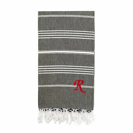 Linum Home Textiles Turkish Cotton Lucky Personalized Pestemal Beach Towel 14 Linum Home Textiles Turkish Cotton Lucky Personalized Pestemal Beach Towel - Image 14
