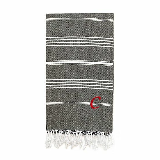 Linum Home Textiles Turkish Cotton Lucky Personalized Pestemal Beach Towel 19 Linum Home Textiles Turkish Cotton Lucky Personalized Pestemal Beach Towel - Image 19