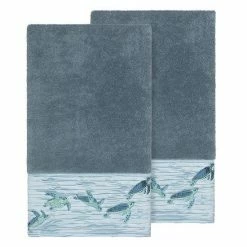 Linum Home Textiles Turkish Cotton Mia Embellished Bath Towel Set Cream -Linum Home Textiles store unnamed file 3303