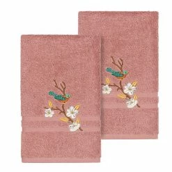 Linum Home Textiles Turkish Cotton Spring Time Embellished Hand Towel Set Blue 4 Linum Home Textiles Turkish Cotton Spring Time Embellished Hand Towel Set Blue -Linum Home Textiles store unnamed file 3308