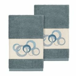Linum Home Textiles Turkish Cotton Annabelle Embellished Hand Towel Set White 7 Linum Home Textiles Turkish Cotton Annabelle Embellished Hand Towel Set White -Linum Home Textiles store unnamed file 3399