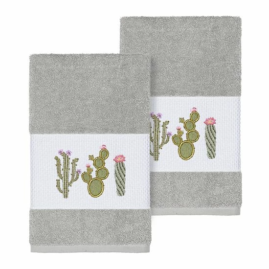 Linum Home Textiles Turkish Cotton Mila Embellished Hand Towel Set Teal Linum Home Textiles Turkish Cotton Mila Embellished Hand Towel Set Teal -Linum Home Textiles store unnamed file 3436