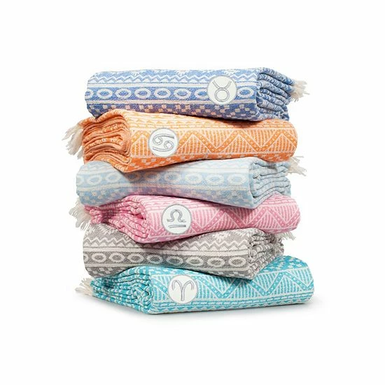 Linum Home Textiles Turkish Cotton Sea Breeze Horoscope Sagittarius Pestemal Beach Towel Sky Blue Saggittarius Linum Home Textiles Turkish Cotton Sea Breeze Horoscope Sagittarius Pestemal Beach Towel Sky Blue Saggittarius -Linum Home Textiles store unnamed file 345