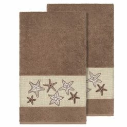 Linum Home Textiles Lydia Embellished Bath Towel Set Light Gray -Linum Home Textiles store unnamed file 3487
