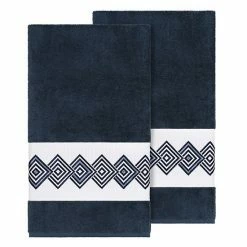 Linum Home Textiles Turkish Cotton Noah Embellished Bath Towel Set Dark Gray 17 Linum Home Textiles Turkish Cotton Noah Embellished Bath Towel Set Dark Gray -Linum Home Textiles store unnamed file 3533