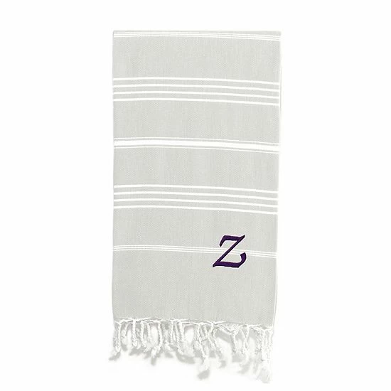 Linum Home Textiles Turkish Cotton Lucky Personalized Pestemal Beach Towel 3 Linum Home Textiles Turkish Cotton Lucky Personalized Pestemal Beach Towel - Image 3