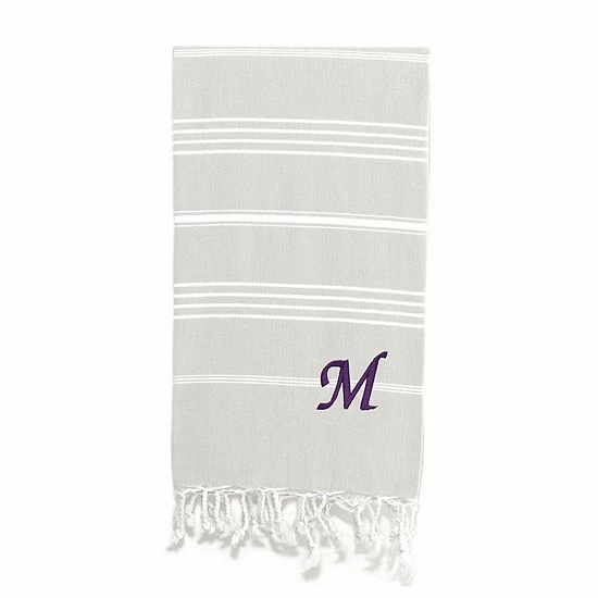 Linum Home Textiles Turkish Cotton Lucky Personalized Pestemal Beach Towel 9 Linum Home Textiles Turkish Cotton Lucky Personalized Pestemal Beach Towel - Image 9
