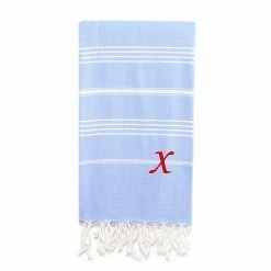 Linum Home Textiles Turkish Cotton Lucky Personalized Pestemal Beach Towel -Linum Home Textiles store unnamed file 3678