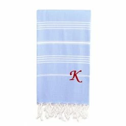 Linum Home Textiles Turkish Cotton Lucky Personalized Pestemal Beach Towel -Linum Home Textiles store unnamed file 3680