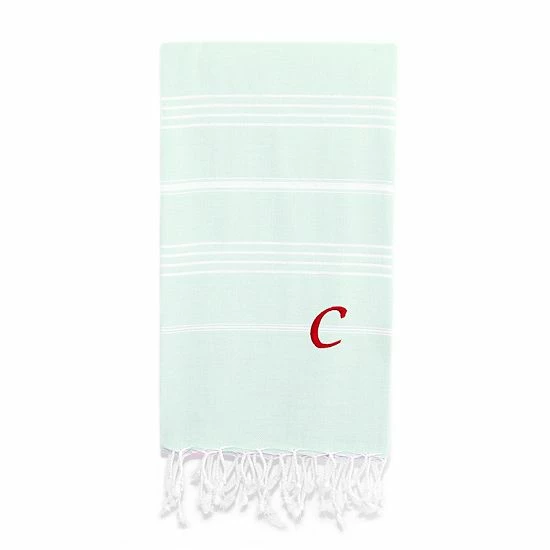 Linum Home Textiles Turkish Cotton Lucky Personalized Pestemal Beach Towel 10 Linum Home Textiles Turkish Cotton Lucky Personalized Pestemal Beach Towel - Image 10