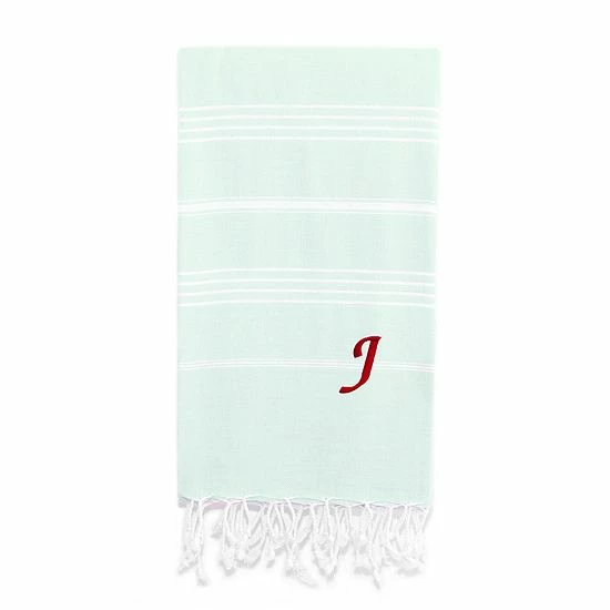 Linum Home Textiles Turkish Cotton Lucky Personalized Pestemal Beach Towel 11 Linum Home Textiles Turkish Cotton Lucky Personalized Pestemal Beach Towel - Image 11