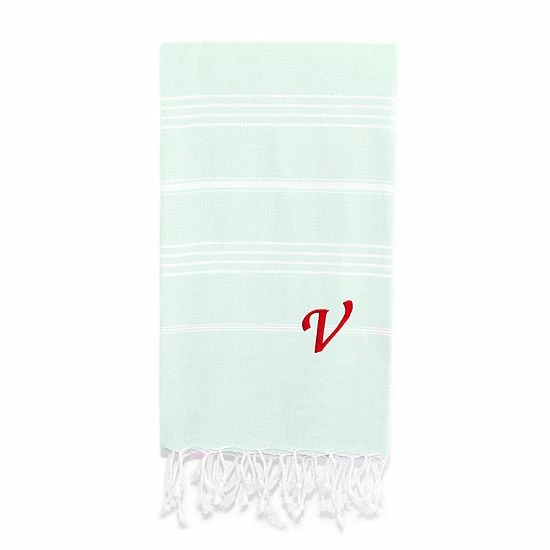 Linum Home Textiles Turkish Cotton Lucky Personalized Pestemal Beach Towel 12 Linum Home Textiles Turkish Cotton Lucky Personalized Pestemal Beach Towel - Image 12
