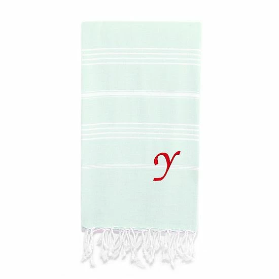 Linum Home Textiles Turkish Cotton Lucky Personalized Pestemal Beach Towel 16 Linum Home Textiles Turkish Cotton Lucky Personalized Pestemal Beach Towel - Image 16