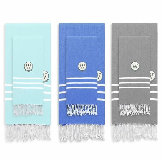 Linum Home Textiles Turkish Cotton Personalized Alara Pestemal Beach And Hand Towel Set Linum Home Textiles Turkish Cotton Personalized Alara Pestemal Beach And Hand Towel Set -Linum Home Textiles store unnamed file 3825