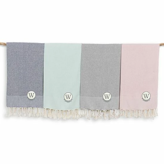 Linum Home Textiles Turkish Cotton Personalized Fun In Paradise Pestemal Beach Towel 2 Linum Home Textiles Turkish Cotton Personalized Fun In Paradise Pestemal Beach Towel - Image 2